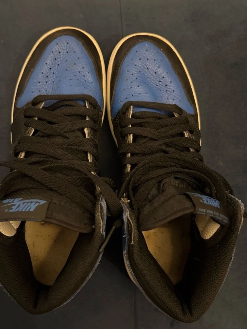 Nike Air Jordan 1 High - Black/Royal Blue